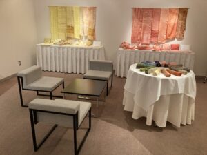 京王プラザホテル染織展 色いろいろ